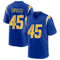 Punc LA.Chargers #45 Tuli Tuipulotu Player Royal Home Game Stitched Jerseys