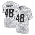 Punc LA.Chargers #48 Bud Dupree Player Arctic Camo Salute To Service Limited Game Stitched Jerseys