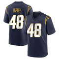 Punc LA.Chargers #48 Bud Dupree Player Navy Home Game Stitched Jerseys