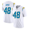 Punc LA.Chargers #48 Bud Dupree Player White Limited Vapor Untouchable Home Game Stitched Jerseys