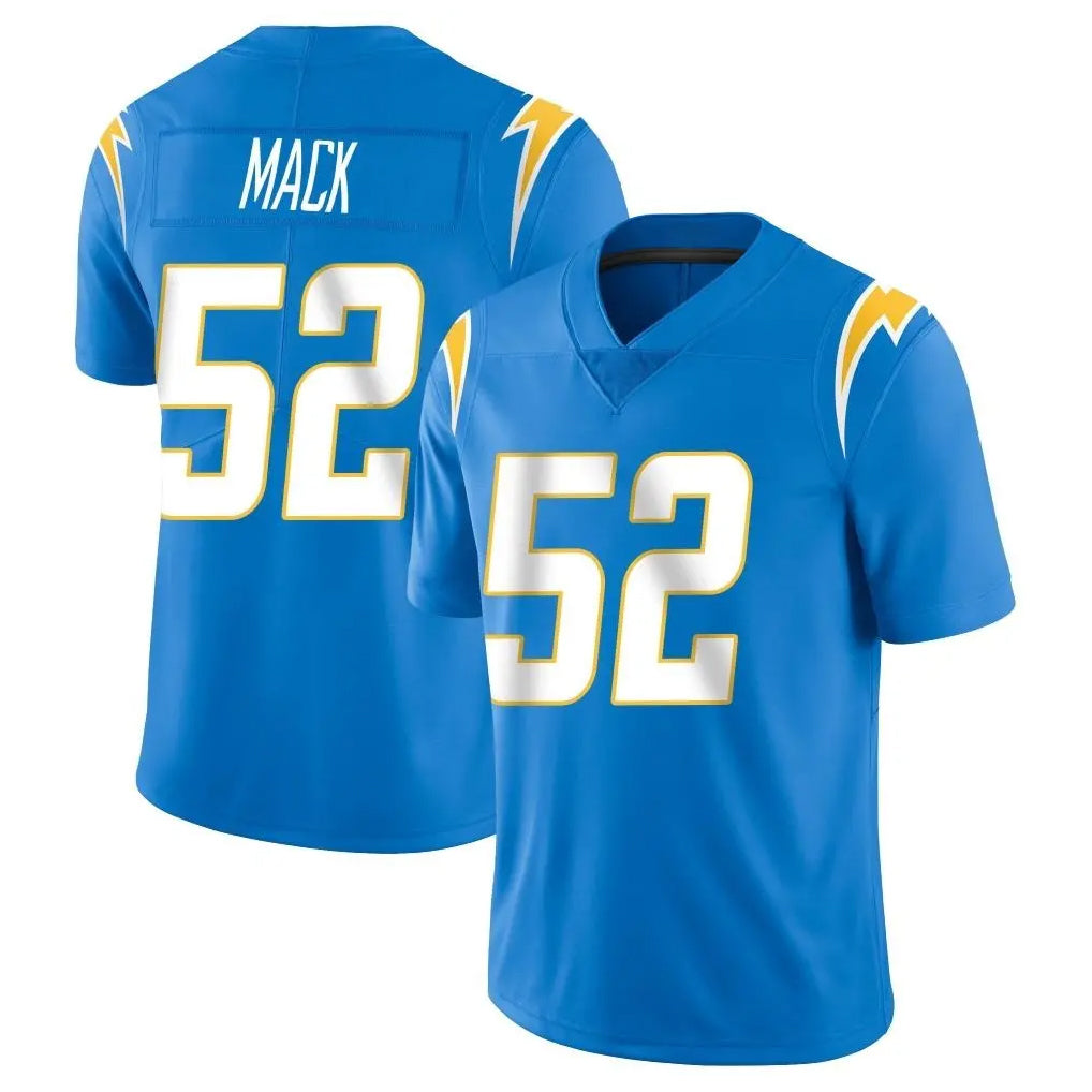 Punc LA.Chargers #52 Khalil Mack Player Blue Limited Vapor Untouchable Home Game Stitched Jerseys