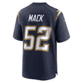 Punc LA.Chargers #52 Khalil Mack Player Navy Alternate Game Stitched Jerseys