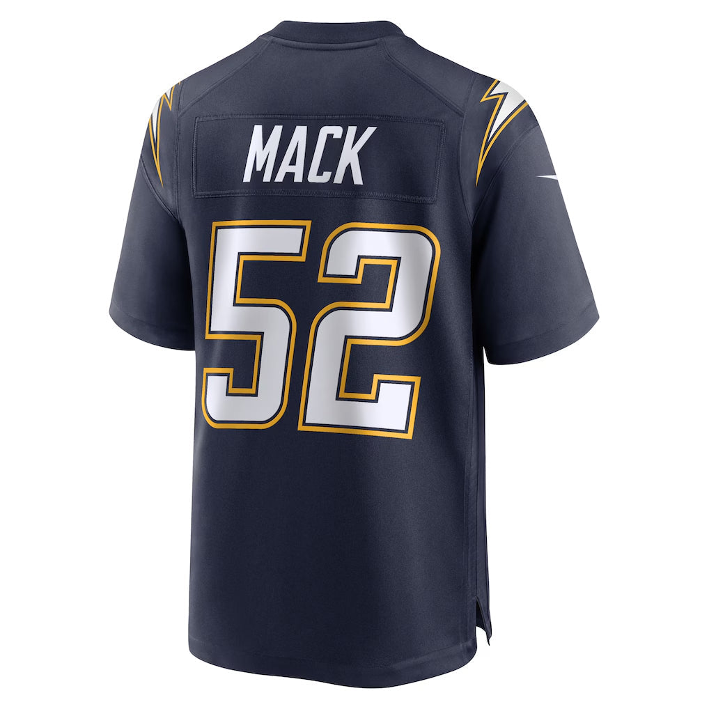 Punc LA.Chargers #52 Khalil Mack Player Navy Alternate Game Stitched Jerseys