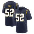 Punc LA.Chargers #52 Khalil Mack Player Navy Home Game Stitched Jerseys