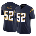 Punc LA.Chargers #52 Khalil Mack Player Navy Limited Vapor F.U.S.E. Home Game Stitched Jerseys