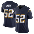 Punc LA.Chargers #52 Khalil Mack Player Navy Vapor F.U.S.E. Limited Home Game Stitched Jerseys