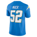 Punc LA.Chargers #52 Khalil Mack Player Powder Blue Vapor F.U.S.E. Limited Stitched Jerseys