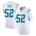 Punc LA.Chargers #52 Khalil Mack Player White Limited Vapor Untouchable Home Game Stitched Jerseys