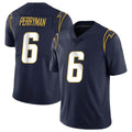 Punc LA.Chargers #6 Denzel Perryman Player Navy Limited Vapor Untouchable Home Game Stitched Jerseys