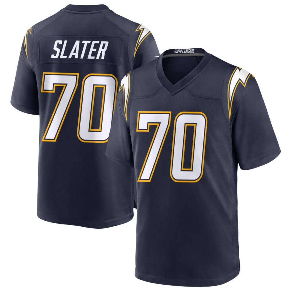 Punc LA.Chargers #70 Rashawn Slater Player Navy Alternate Home Game Stitched Jerseys