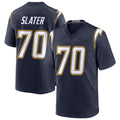Punc LA.Chargers #70 Rashawn Slater Player Navy Alternate Home Game Stitched Jerseys