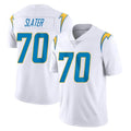Punc LA.Chargers #70 Rashawn Slater Player White Limited Vapor Untouchable Home Game Stitched Jerseys
