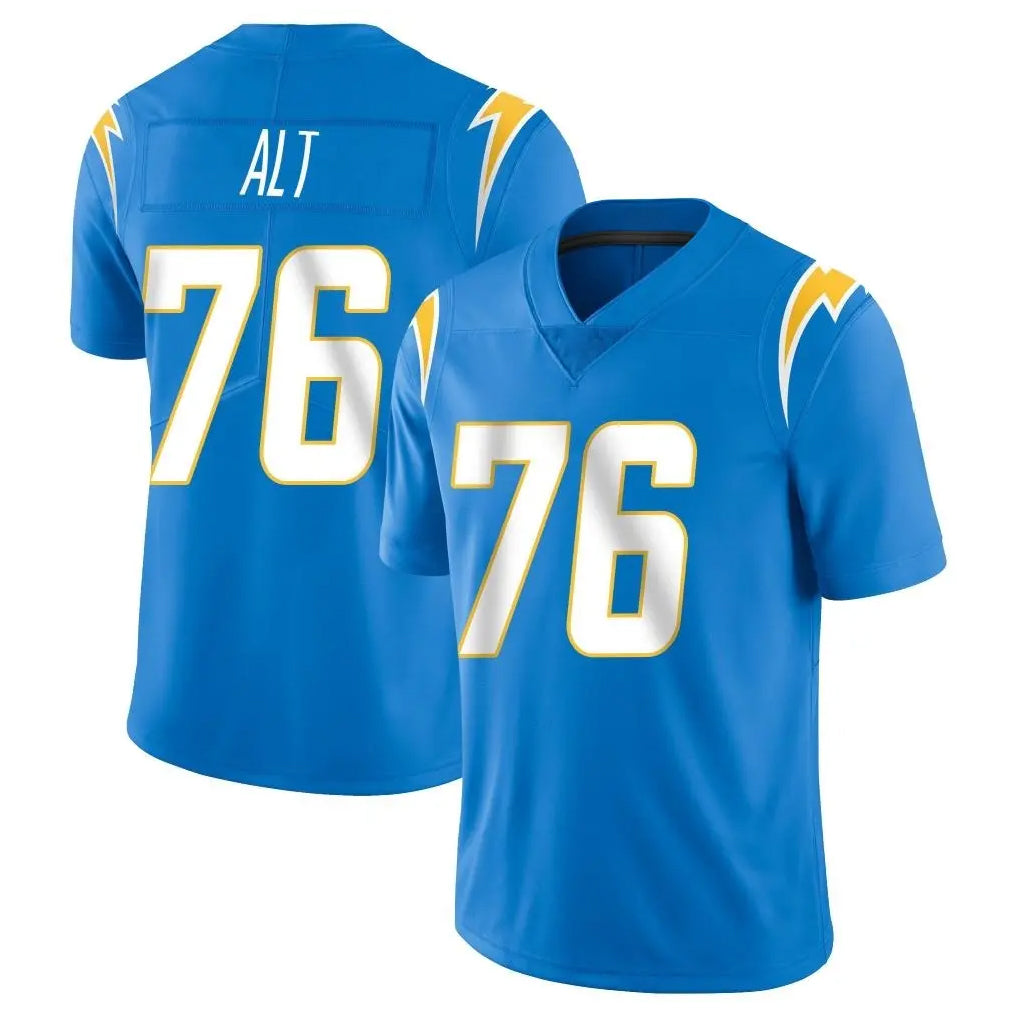 Punc LA.Chargers #76 Joe Alt Player Blue Limited Vapor Untouchable Home Game Stitched Jerseys