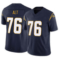 Punc LA.Chargers #76 Joe Alt Player Navy Limited Vapor F.U.S.E. Home Game Stitched Jerseys