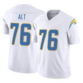 Punc LA.Chargers #76 Joe Alt Player White Limited Vapor F.U.S.E. Home Game Stitched Jerseys