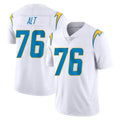 Punc LA.Chargers #76 Joe Alt Player White Limited Vapor Untouchable Home Game Stitched Jerseys