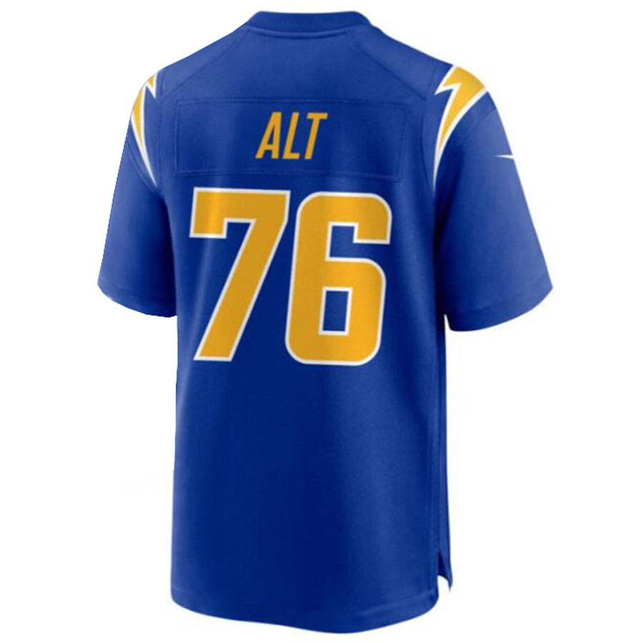 Punc LA.Chargers #76 Joe Alt Royal Alternate Player Game Jersey American Stitched Jersey