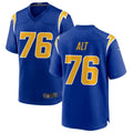 Punc LA.Chargers #76 Joe Alt Royal Alternate Player Game Jersey American Stitched Jerseys