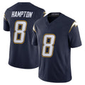 Punc LA.Chargers #8 Omarion Hampton Player Navy Vapor F.U.S.E. Limited Home Game Stitched Jerseys