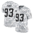Punc LA.Chargers #93 Teair Tart Player Arctic Camo Salute To Service Limited Game Stitched Jerseys
