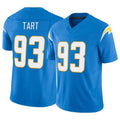 Punc LA.Chargers #93 Teair Tart Player Blue Limited Vapor F.U.S.E. Home Game Stitched Jerseys