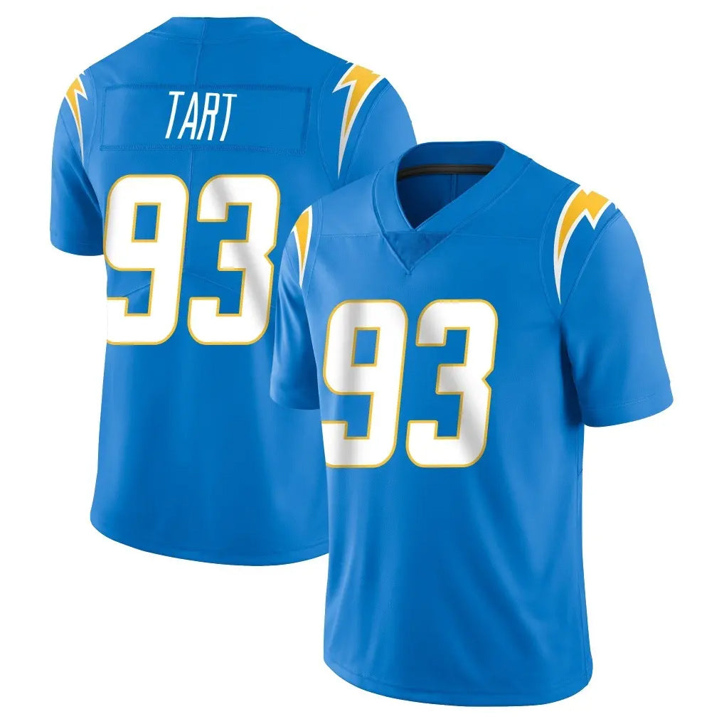 Punc LA.Chargers #93 Teair Tart Player Blue Limited Vapor Untouchable Home Game Stitched Jerseys