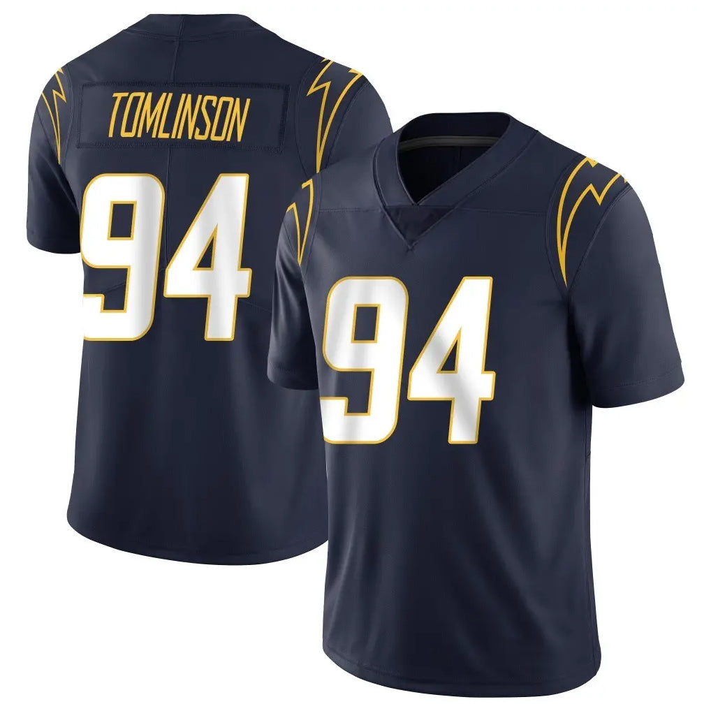 Punc LA.Chargers #94 Dalvin Tomlinson Player Navy Limited Vapor Untouchable Home Game Stitched Jerseys