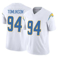 Punc LA.Chargers #94 Dalvin Tomlinson Player White Limited Vapor F.U.S.E. Home Game Stitched Jerseys