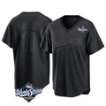 Punc LA.Dodgers #11 Roki Sasaki Player Black World Series Pitch Fashion T-shirt Stitched Jerseys