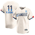 Punc LA.Dodgers #11 Roki Sasaki Player Cream City Connect Limited Home Stitched Jerseys