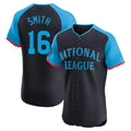 Punc LA.Dodgers #16 Will Smith Player Black National League All-Star Limited Elite Home Stitched Jerseys