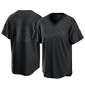Punc LA.Dodgers #16 Will Smith Player Black Pitch Fashion T-shirt Stitched Jerseys