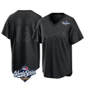 Punc LA.Dodgers #16 Will Smith Player Black World Series Pitch Fashion T-shirt Stitched Jerseys