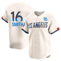 Punc LA.Dodgers #16 Will Smith Player Cream City Connect Limited Home Stitched Jerseys