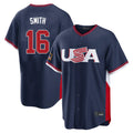 Punc LA.Dodgers #16 Will Smith Player Navy USA 2026 World Classic Limited Home Stitched Jerseys