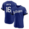 Punc LA.Dodgers #16 Will Smith Player Royal City Connect Elite Home Stitched Jerseys