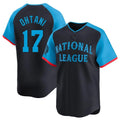 Punc LA.Dodgers #17 Shohei Ohtani Player Black National League All-Star Limited Home Stitched Jerseys