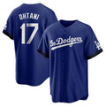 Punc LA.Dodgers #17 Shohei Ohtani Player Royal City Connect Home Game Stitched Jerseys