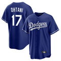 Punc LA.Dodgers #17 Shohei Ohtani Player Royal Home Game Stitched Jerseys