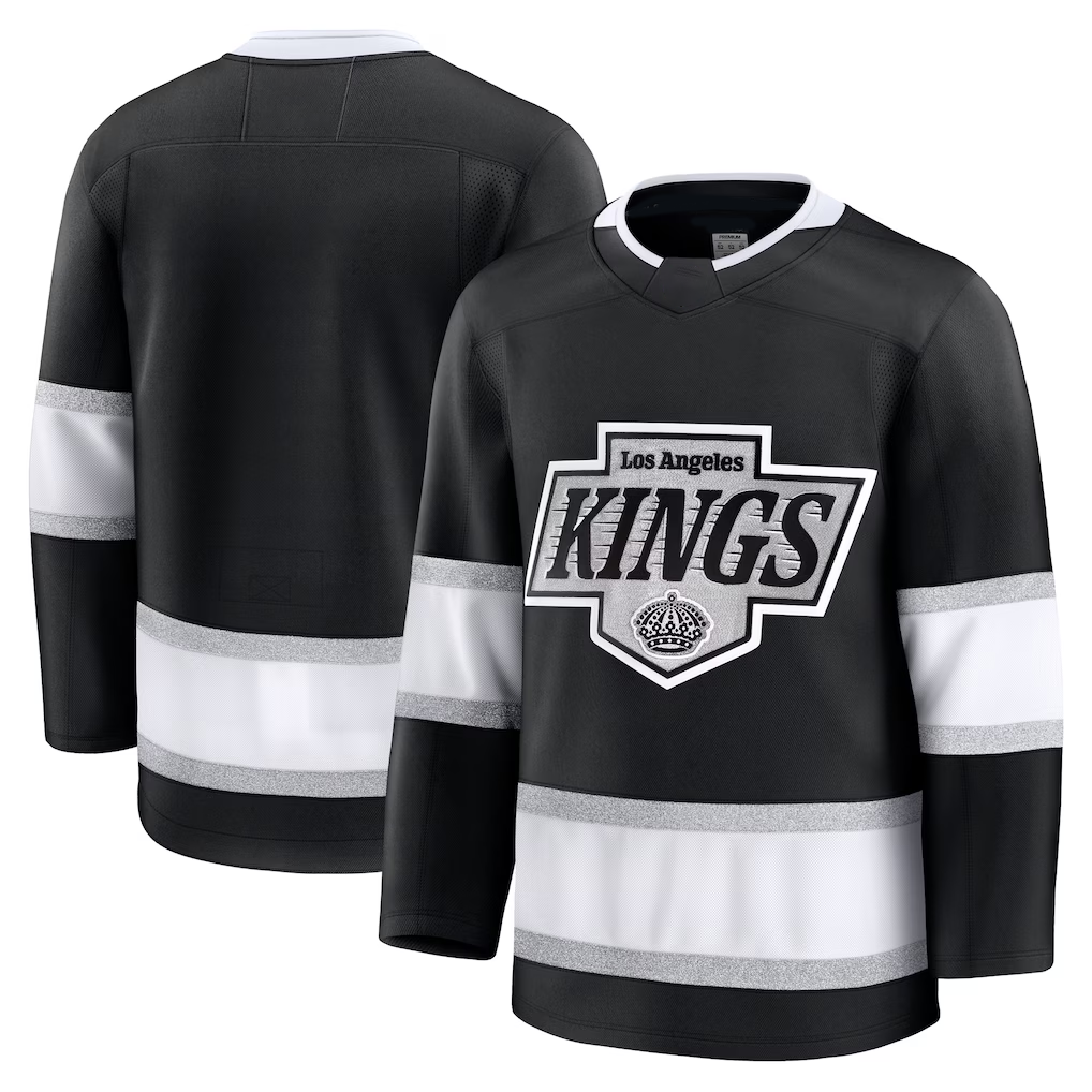 Punc LA.Kings Black Home Premium Jerseys