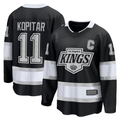 Punc LA.Kings #11 Anze Kopitar Black Home Premier Breakaway Player Jerseys