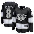 Punc LA.Kings #8 Drew Doughty Black Home Premier Breakaway Player Jerseys