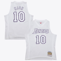 Punc LA.Lakers #10 Steve Nash White Mitchell & Ness 2012 Day Authentic Stitched Jerseys
