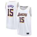 Punc LA.Lakers #15 Austin Reaves White Fast Break Replica Player Stitched Jerseys - Association Edition