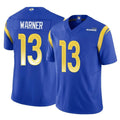 Punc LA.Rams #13 Kurt Warner Player Royal Vapor F.U.S.E. Limited Retired Stitched Jerseys