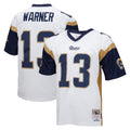Punc LA.Rams #13 Kurt Warner Player White Retired Limited Stitched Jerseys