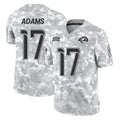 Punc LA.Rams #17 Davante Adams Player Arctic Camo Salute To Service Limited Game Stitched Jerseys