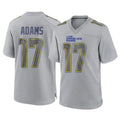 Punc LA.Rams #17 Davante Adams Player Gray Atmosphere Fashion Home Game Stitched Jerseys