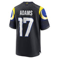 Punc LA.Rams #17 Davante Adams Player Midnight Blue Rivalries Collection Game Stitched Jerseys