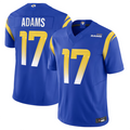 Punc LA.Rams #17 Davante Adams Player Royal Vapor F.U.S.E. Limited Stitched Jerseys